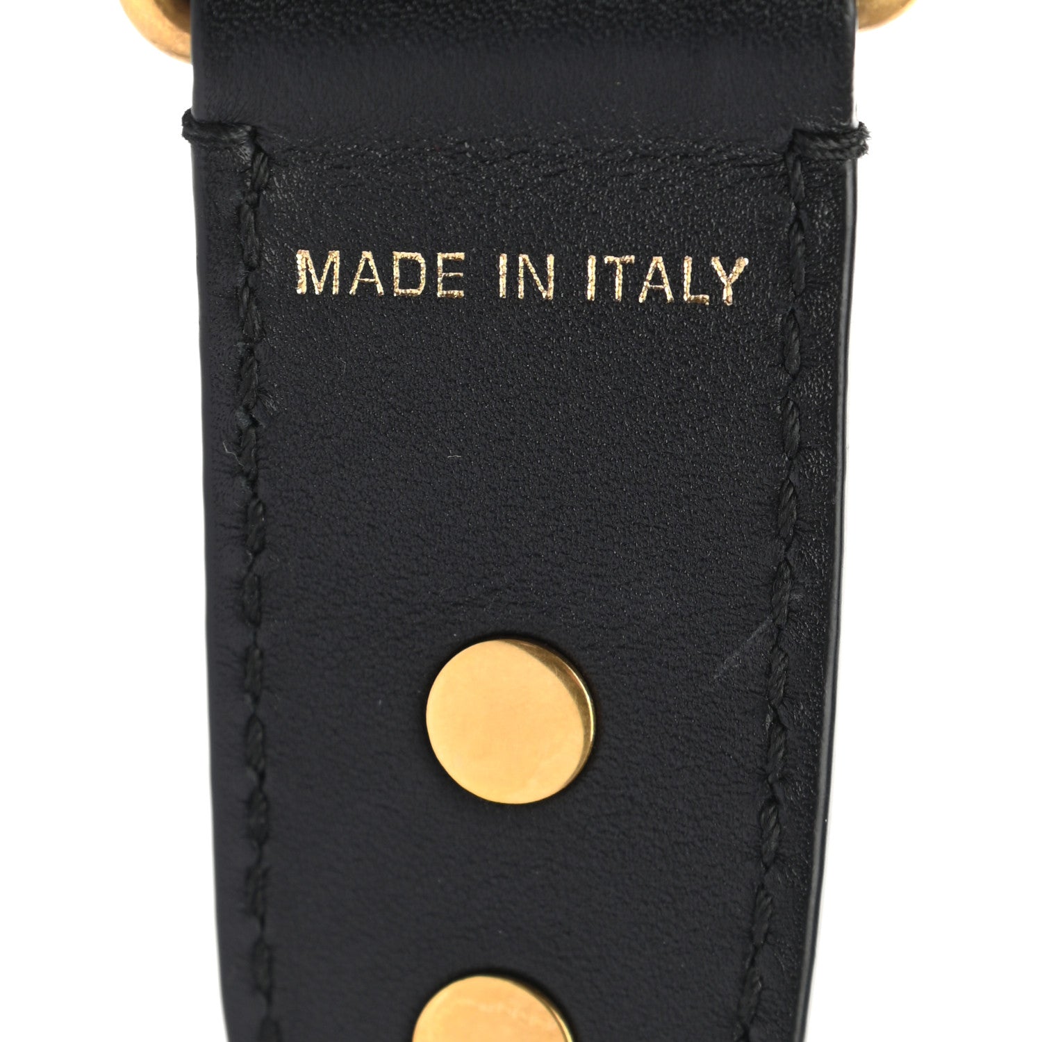 Christian Dior Canvas Embroidered Adjustable Shoulder Strap Black Beige 4 of 5