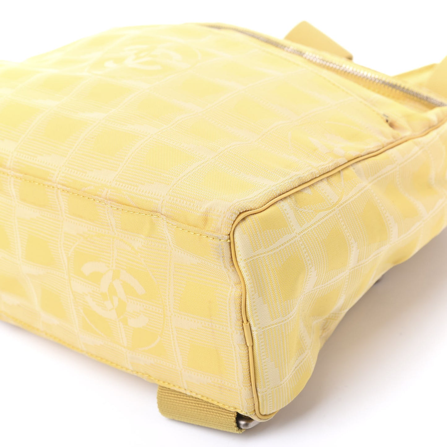 Nylon Travel Backpack Yellow