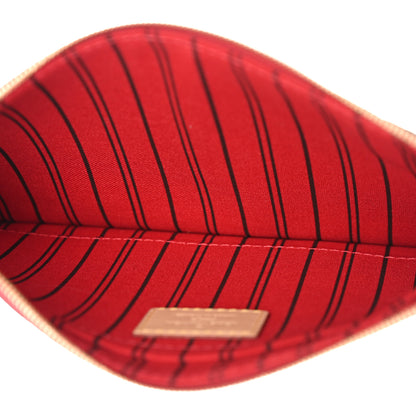 Louis Vuitton Monogram Neverfull MM GM Pochette Cherry 5 of 7