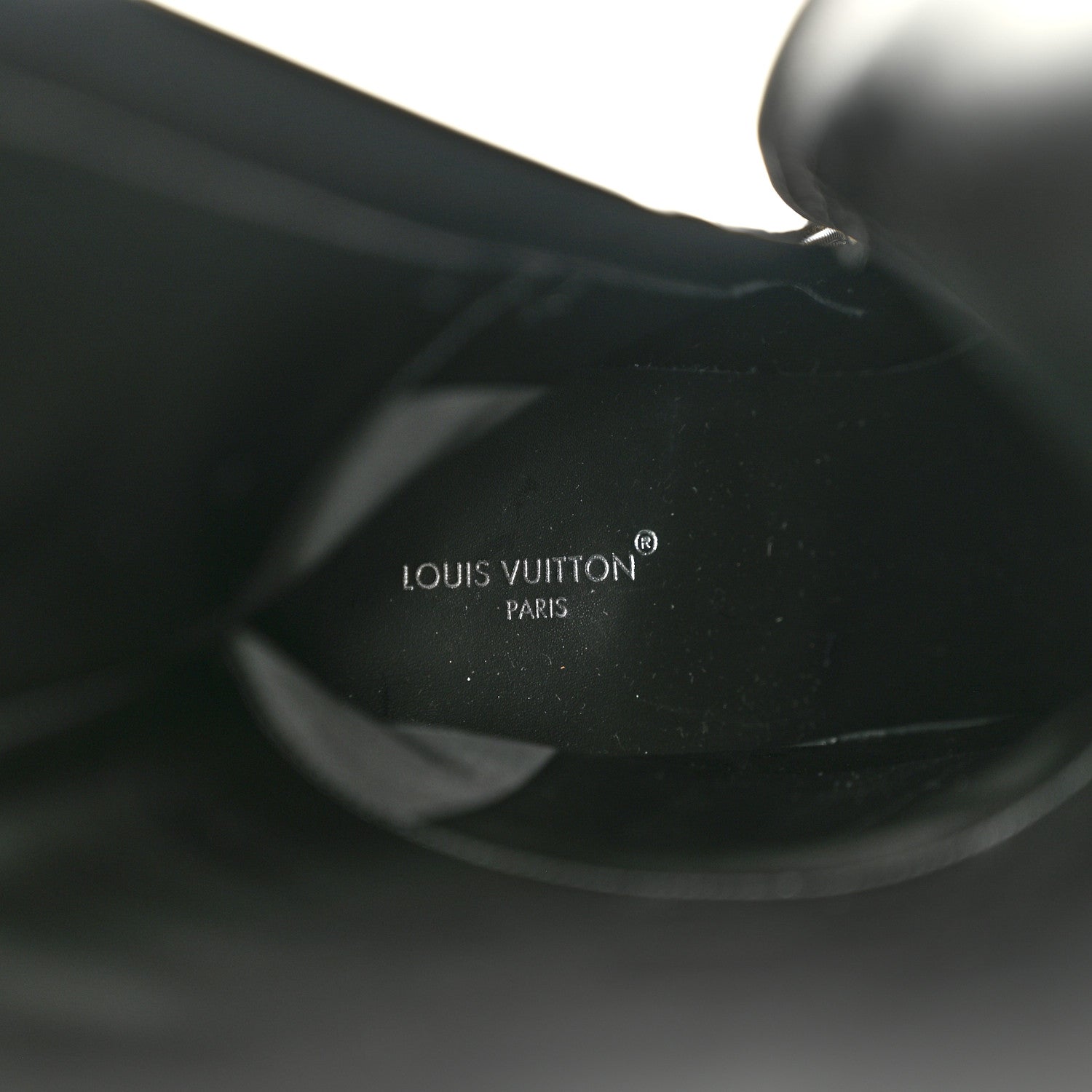 Louis Vuitton Calfskin Midtown High Boots 40 Black 6 of 8
