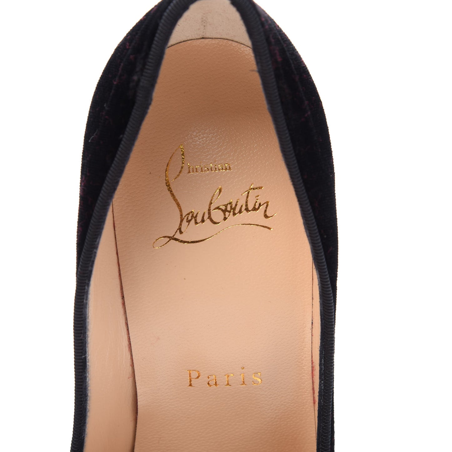 Veau Velours Decoltish 100 Pumps 35 Black