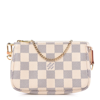 Louis Vuitton Damier Azur Mini Pochette Accessories 1 of 9