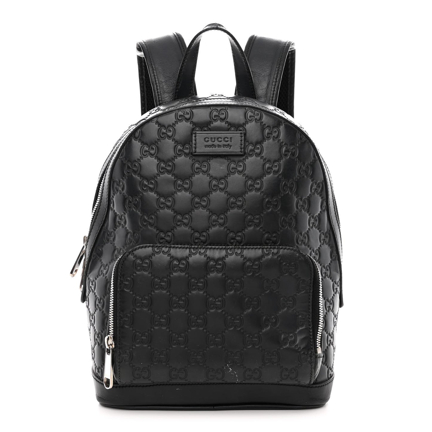 Guccissima Signature Small Day Backpack Black
