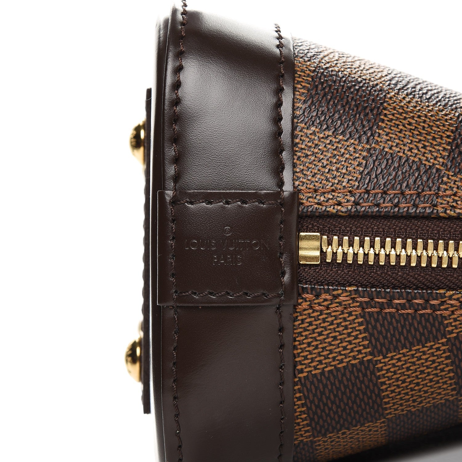 Louis Vuitton Damier Ebene Alma BB 7 of 9