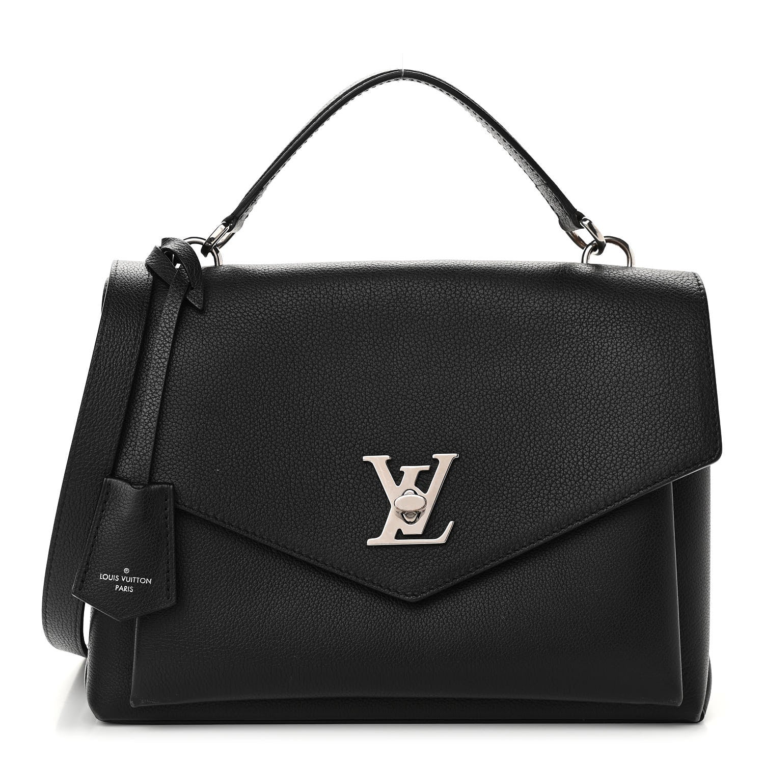 Louis Vuitton Soft Calfskin My Lockme Top Handle Black 1 of 11