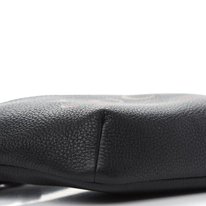Gucci Grained Calfskin Small Logo Belt Bag Black 9 of 10