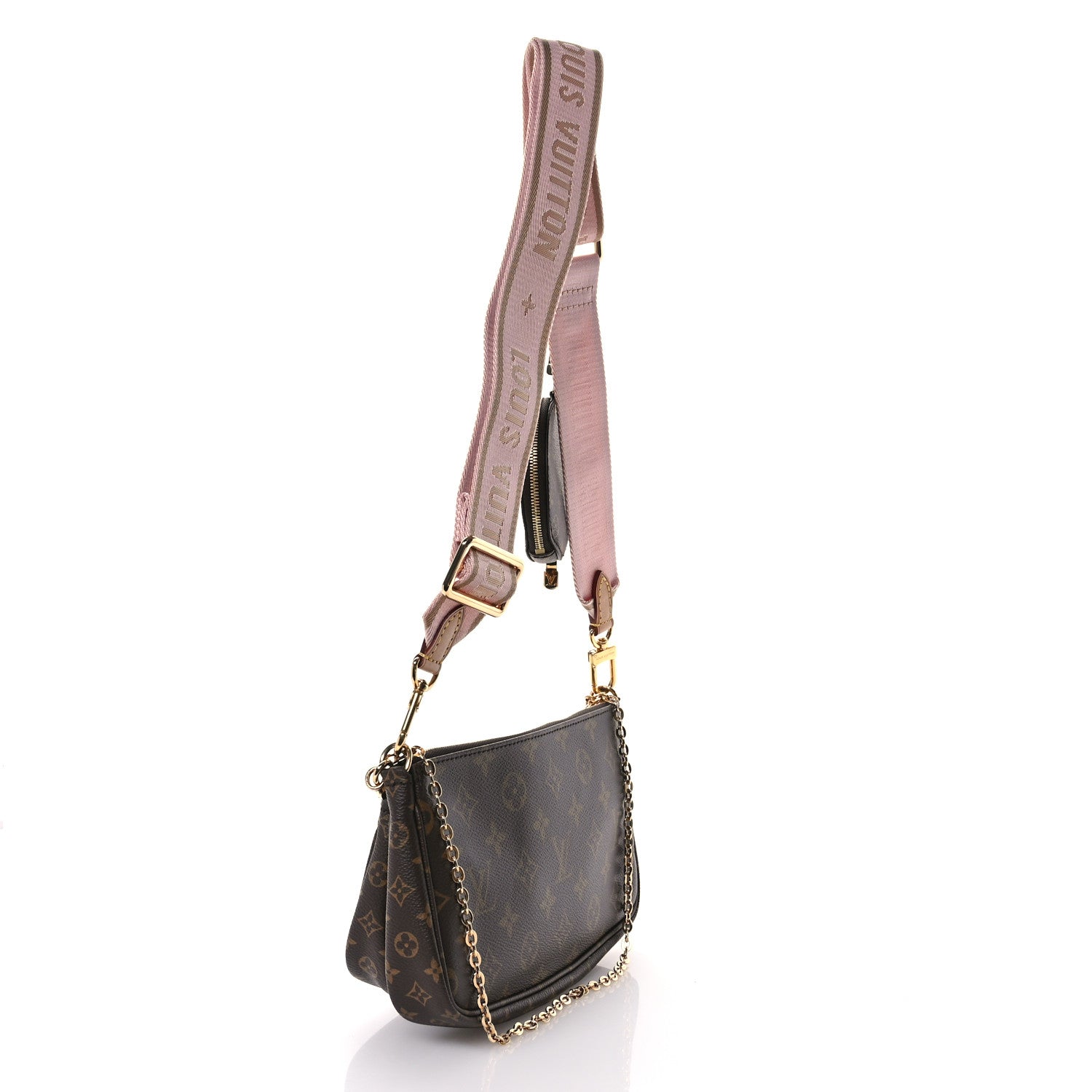 Louis Vuitton Monogram Multi Pochette Accessories Rose Clair 3 of 12