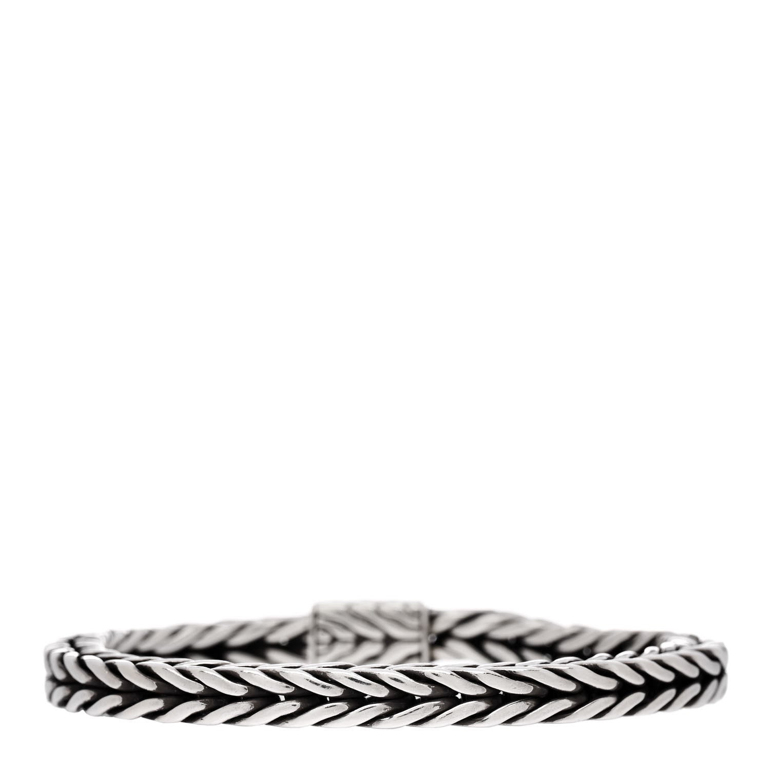 John Hardy Sterling Silver 6mm Square Classic Chain Bracelet 2 of 3