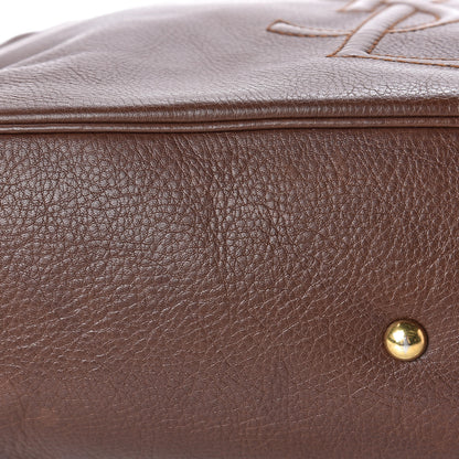 Saint Laurent Calfskin Belle de Jour Cabas Tote Brown 11 of 14