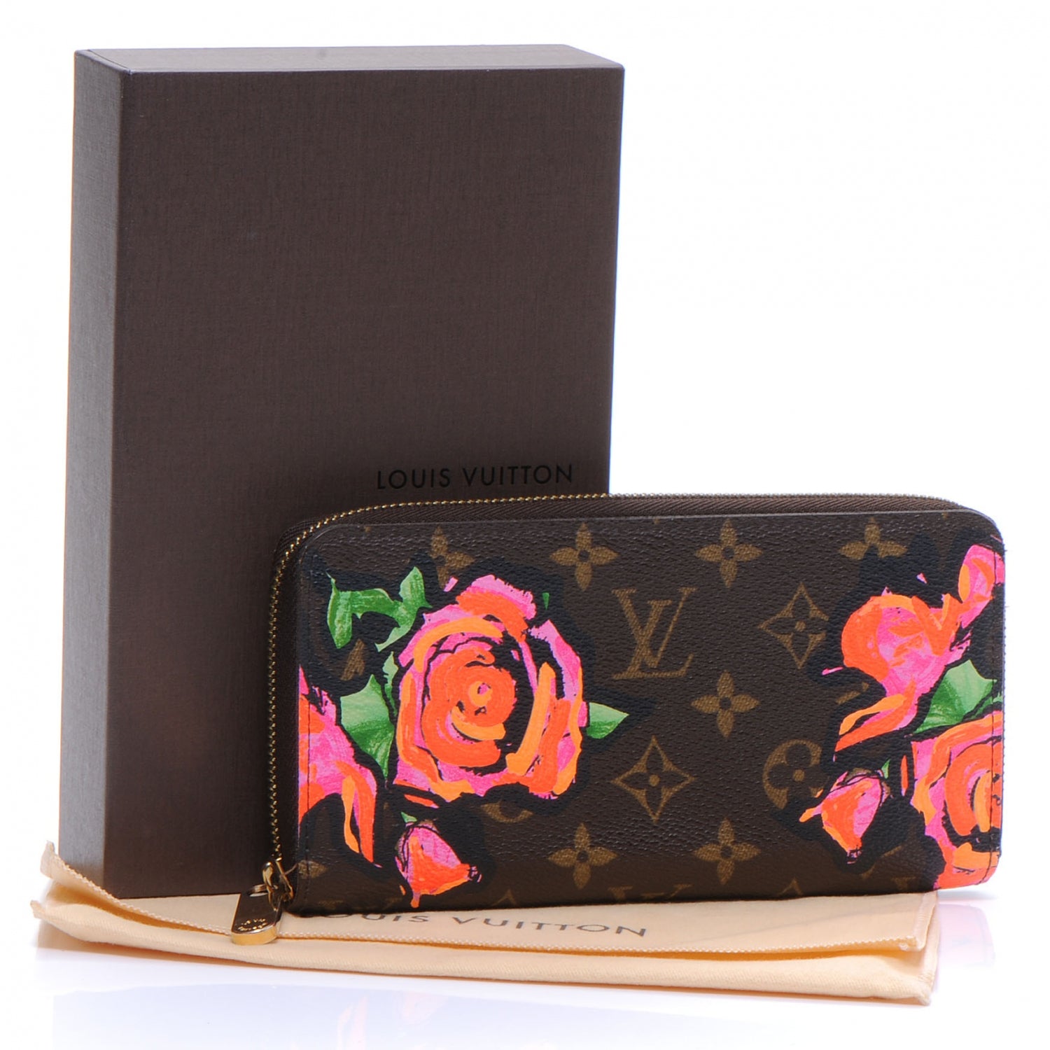 Louis Vuitton Monogram Roses Zippy Wallet 5 of 8