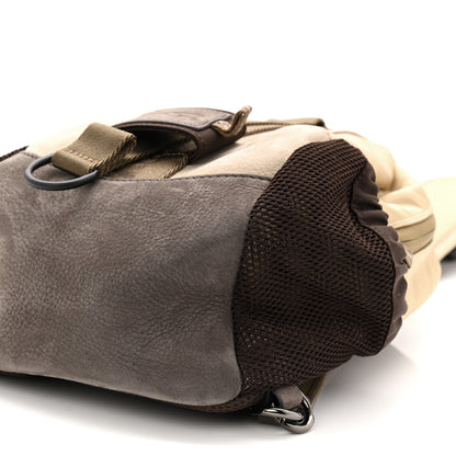 Givenchy Nylon Nubuck G-Trail Small Sling Bag Taupe Anthracite Sand 9 of 9