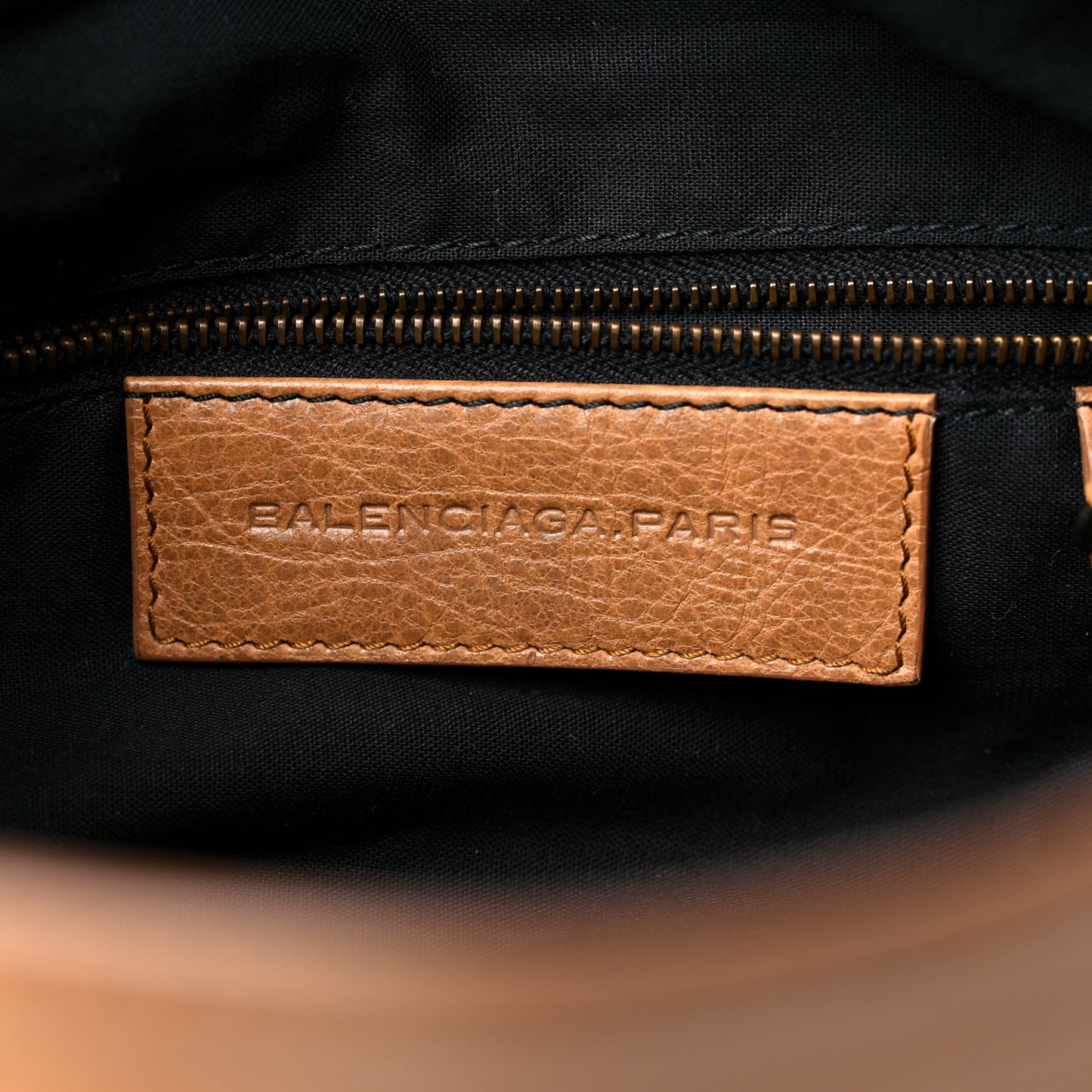 Agneau Classic Hardware Premier Clutch Brown