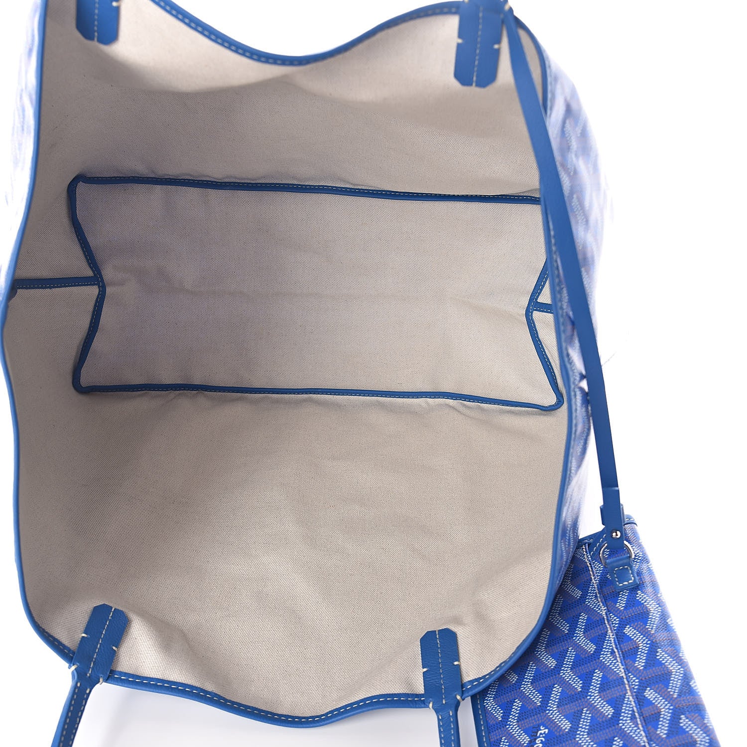 Goyard Goyardine Saint Louis GM Sky Blue 5 of 10