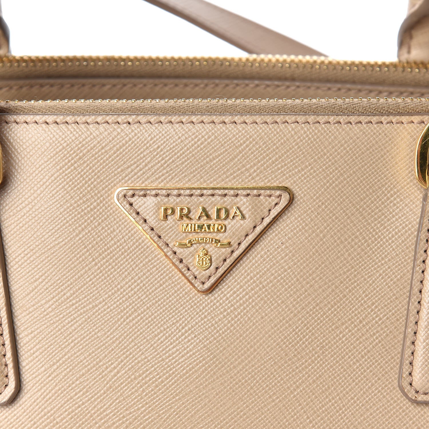 Prada Saffiano Medium Galleria Double Zip Tote Sabbia 15 of 15