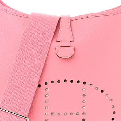 Hermes Epsom Evelyne III PM Rose Confetti 8 of 11