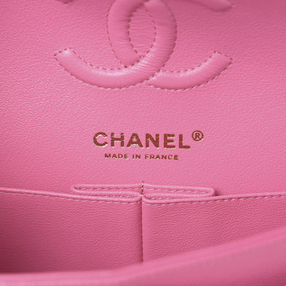Chanel Caviar Quilted Small Double Flap Pink 6 of 11