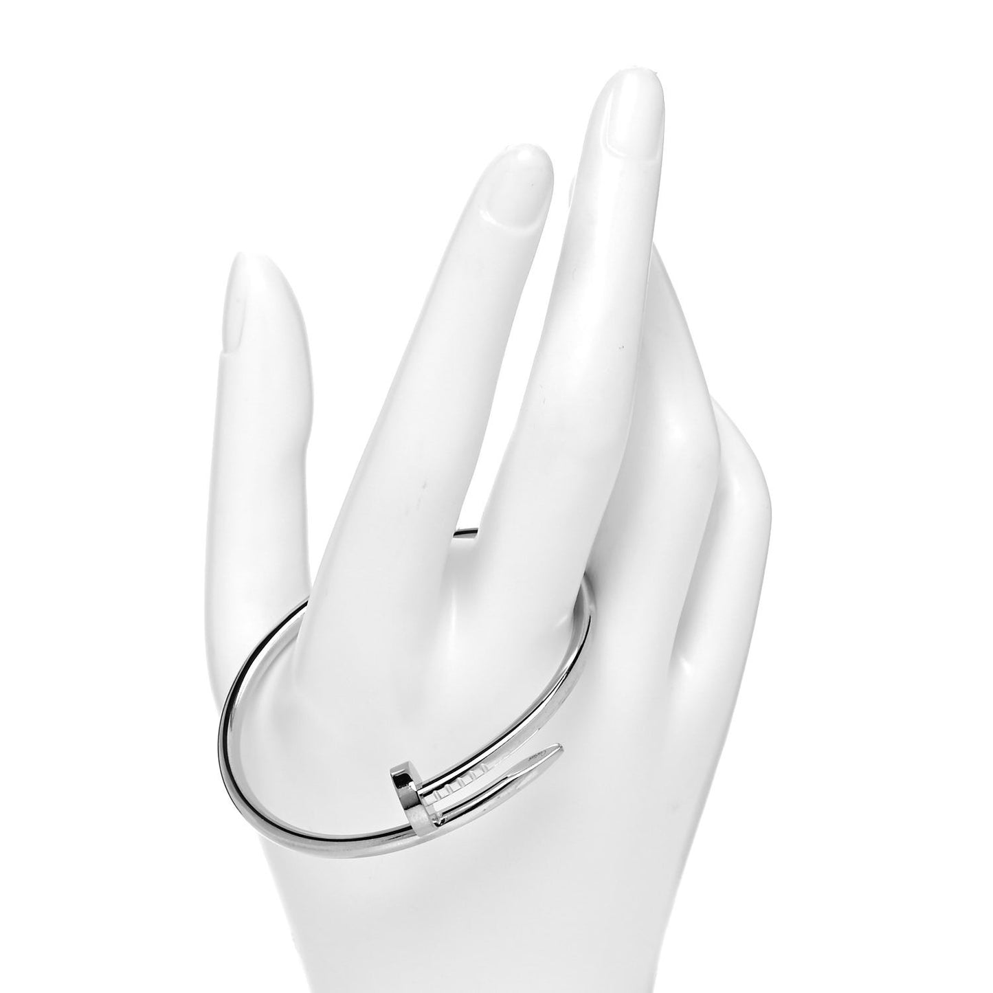 18K White Gold Juste Un Clou Bracelet 16
