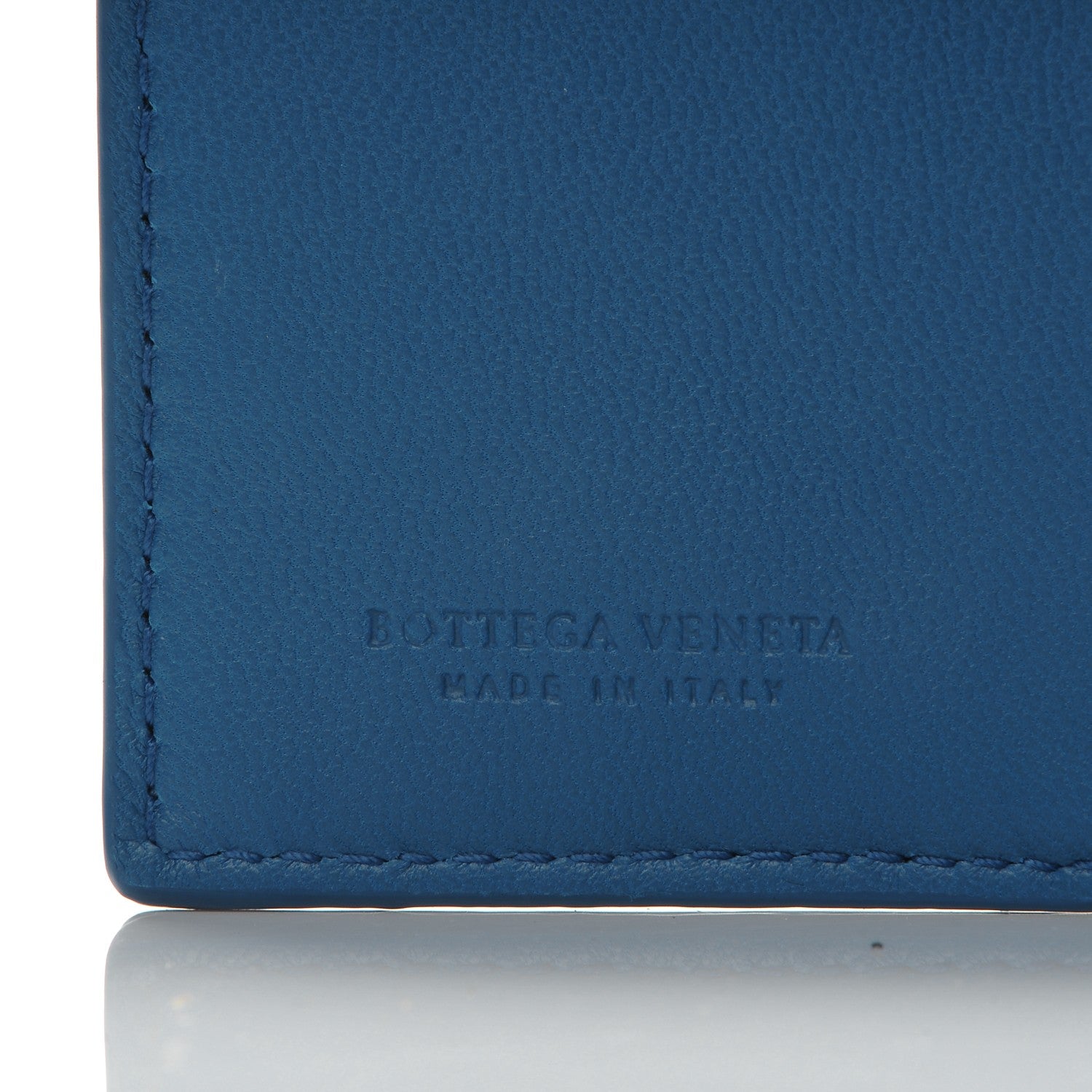 Bottega Veneta Nappa Intrecciato French Flap Wallet Electrique 6 of 6