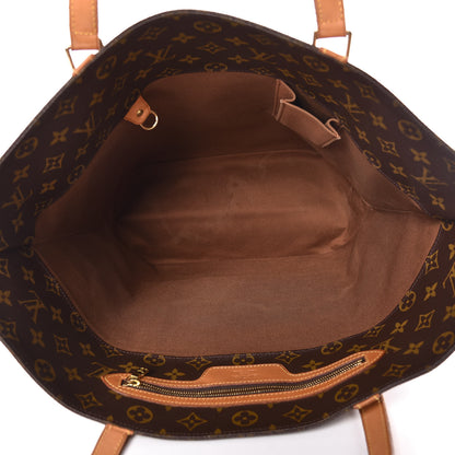 Louis Vuitton Monogram Sac Shopping Tote 5 of 13