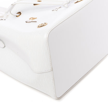 Louis Vuitton Epi Love Lock NeoNoe White 5 of 8