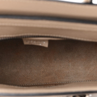 Celine Drummed Calfskin Nano Luggage Dune 5 of 11