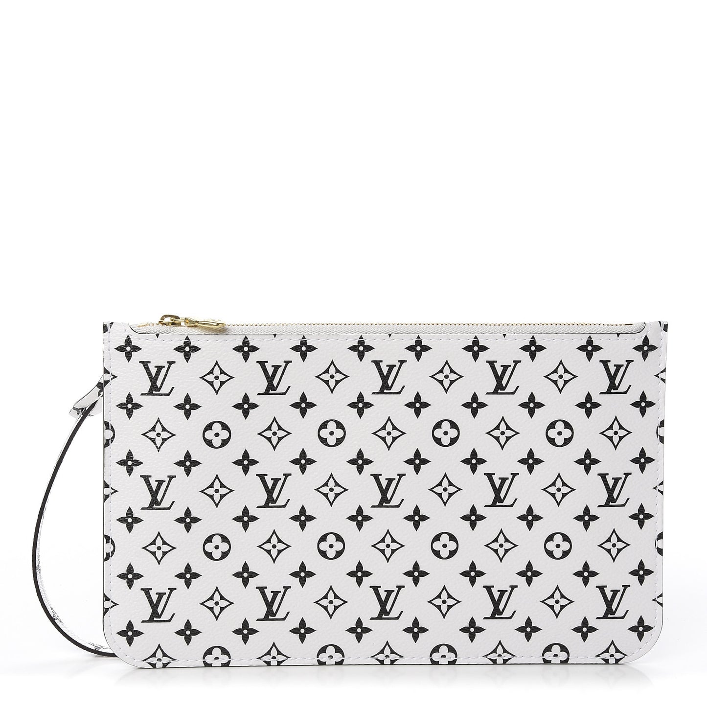 Monogram Giant Neverfull MM GM Pochette White