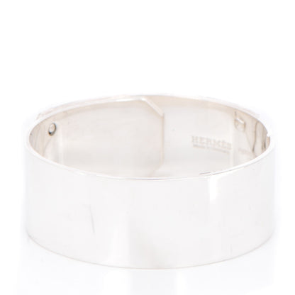 Hermes Sterling Silver Kelly MM Bracelet S 3 of 7
