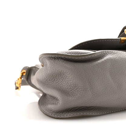 Chloe Calfskin Medium Marcie Satchel Cashmere Grey 8 of 9