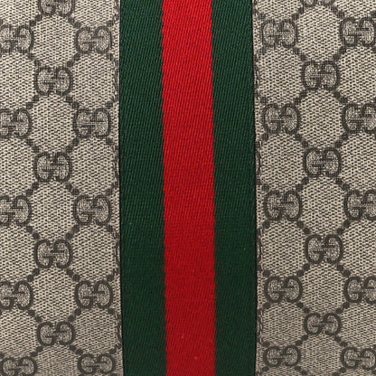 Gucci GG Supreme Monogram Medium Ophidia Shopping Tote Brown 9 of 11