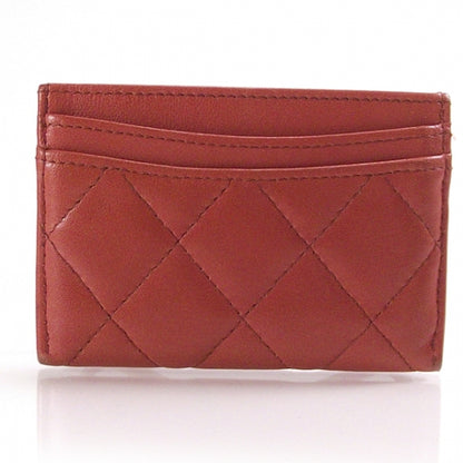Chanel Lambskin Business Card Holder Salmon 2 of 8
