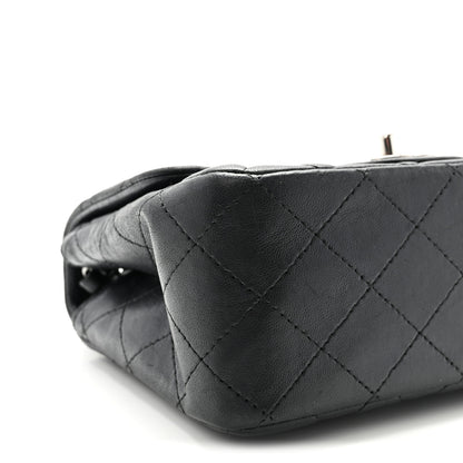 Chanel Lambskin Quilted Mini Square Flap Black 9 of 10