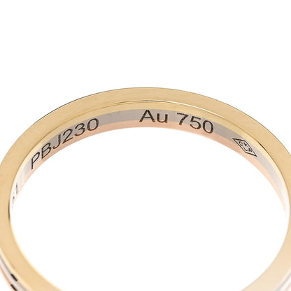 Cartier 18K Pink White Yellow Gold 2.5mm Vendome Louis Cartier Wedding Band Ring 51 5.75 5 of 6