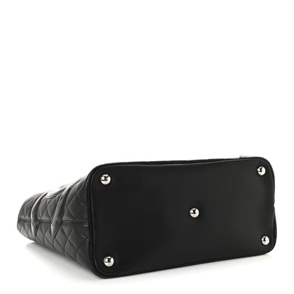 Chanel Calfskin Quilted Large Cambon Tote Black 4 of 10