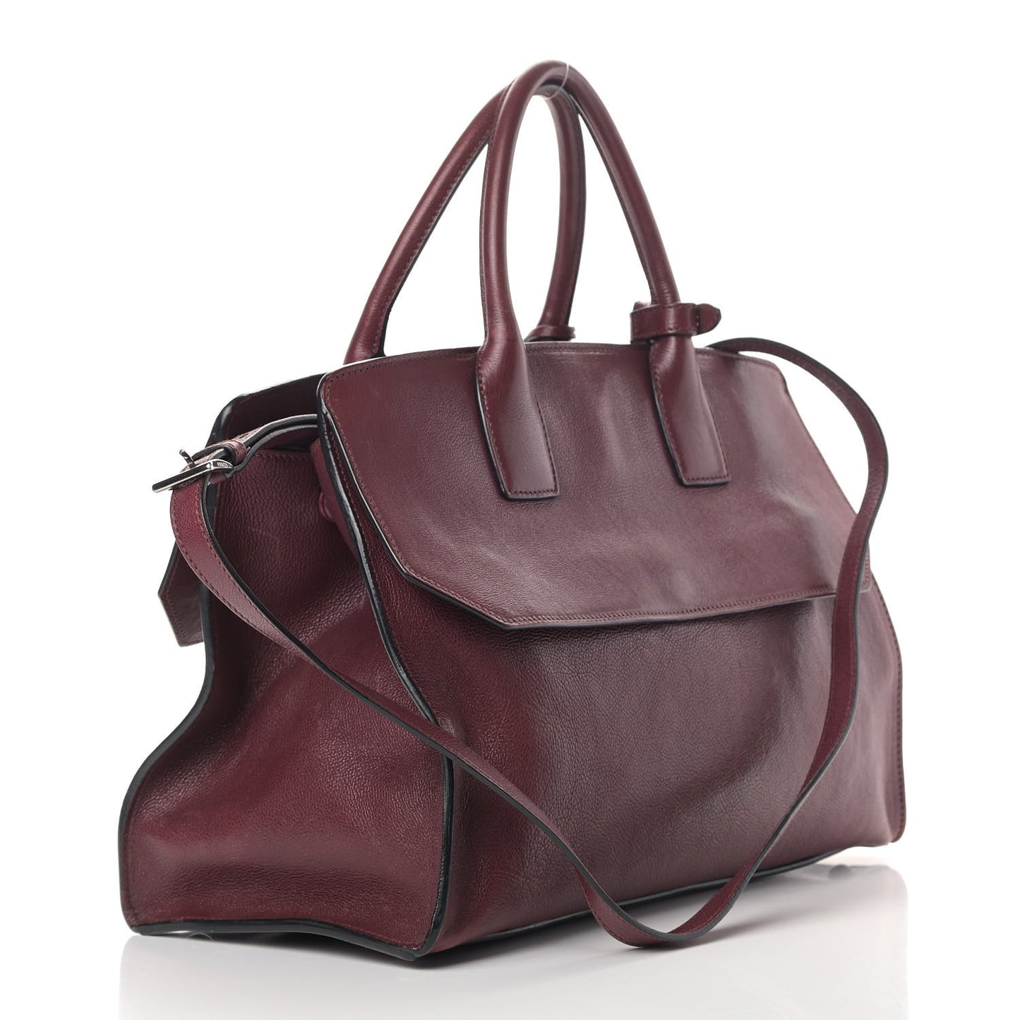 Glace Calfskin Sound Tote Bag Ametista