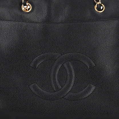 Chanel Caviar CC Tote Black 8 of 10