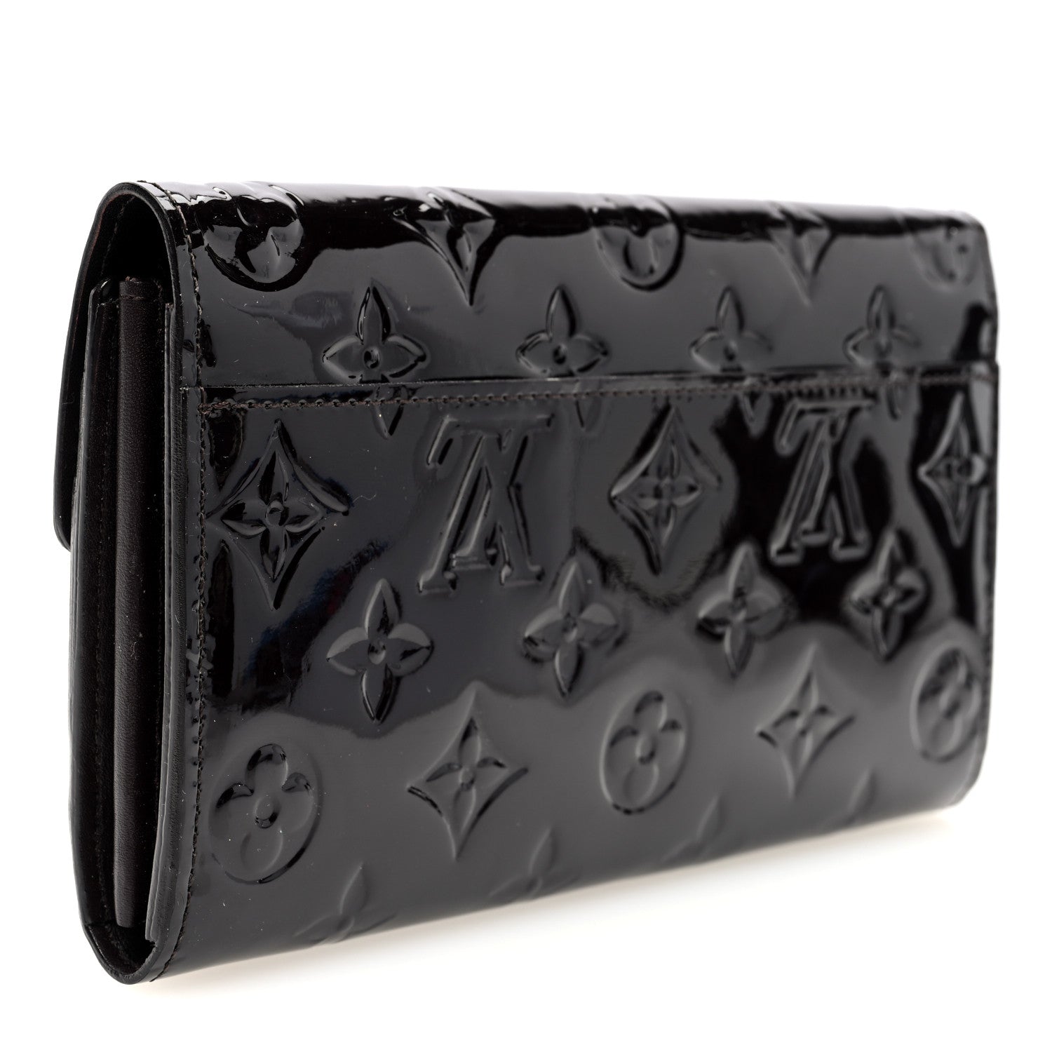 Louis Vuitton Vernis Sarah Wallet NM Amarante 3 of 6