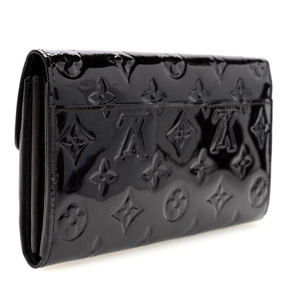 Louis Vuitton Vernis Sarah Wallet NM Amarante 3 of 6