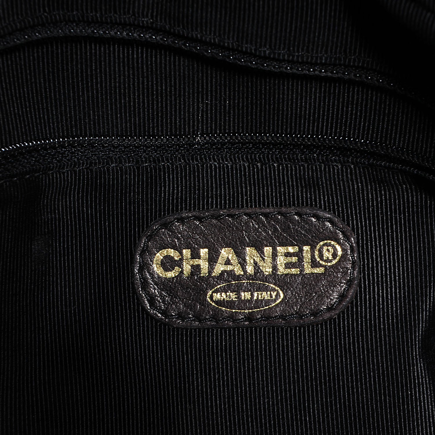 Chanel Caviar CC Shoulder Bag Black 6 of 7