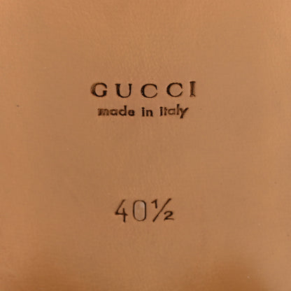 Gucci Jakarta Calfskin Womens Interlocking G Horsebit Loafers 40.5 Mystic White 6 of 12