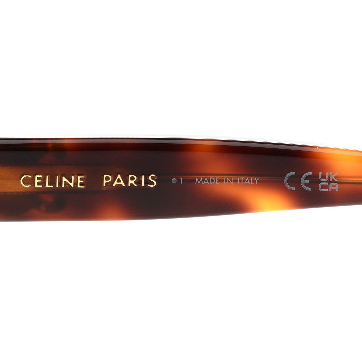 Celine Acetate Triomphe 17 Sunglasses CL40323U Classic Havana 6 of 6