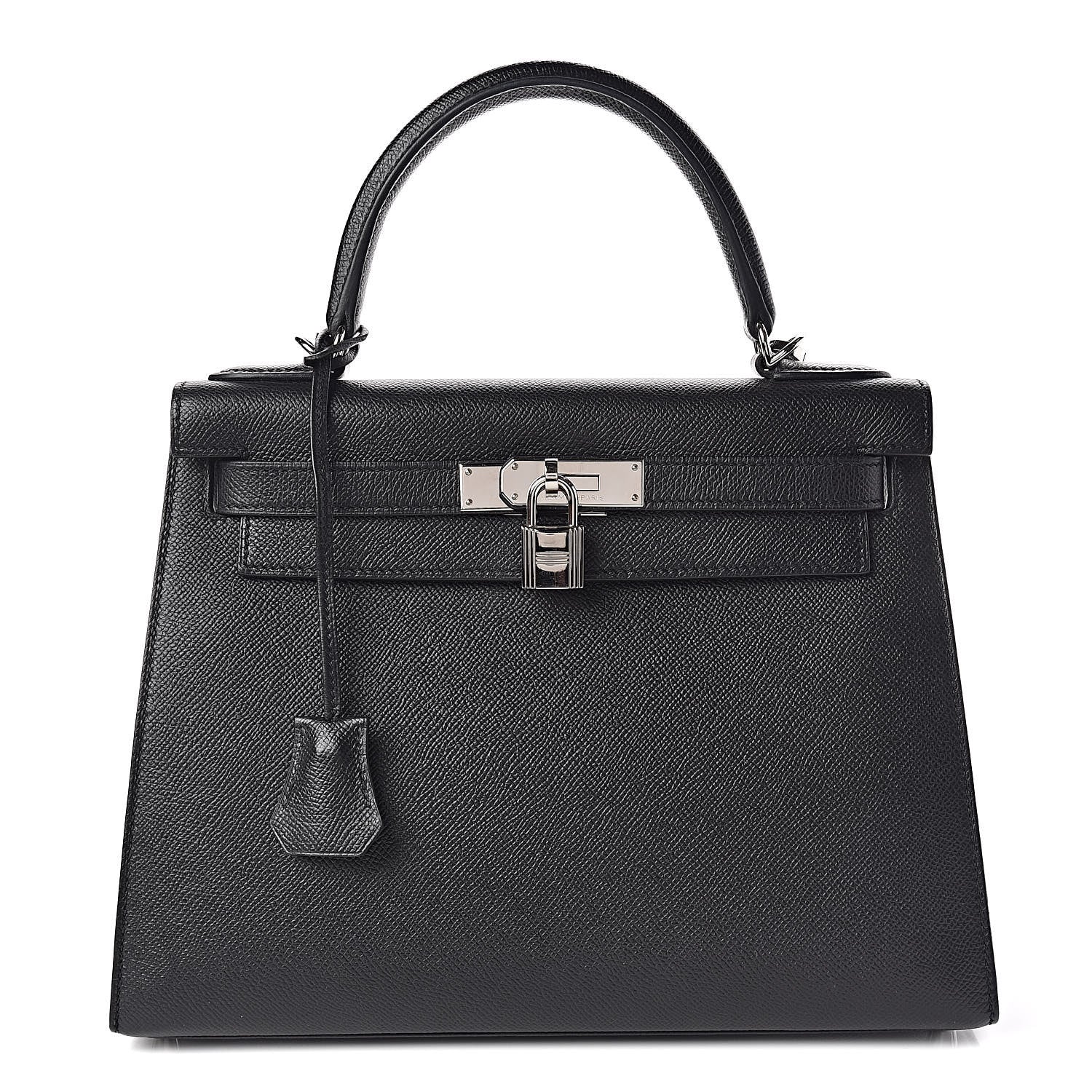 Hermes Epsom Kelly Sellier 28 Black 1 of 36