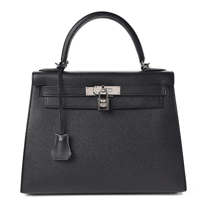 Hermes Epsom Kelly Sellier 28 Black 1 of 36