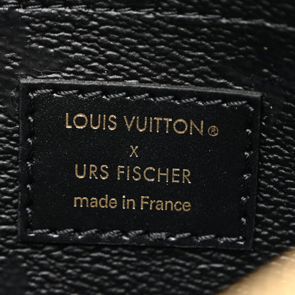 Louis Vuitton X UF Tufted Monogram Pochette Accessories Black Red 6 of 11