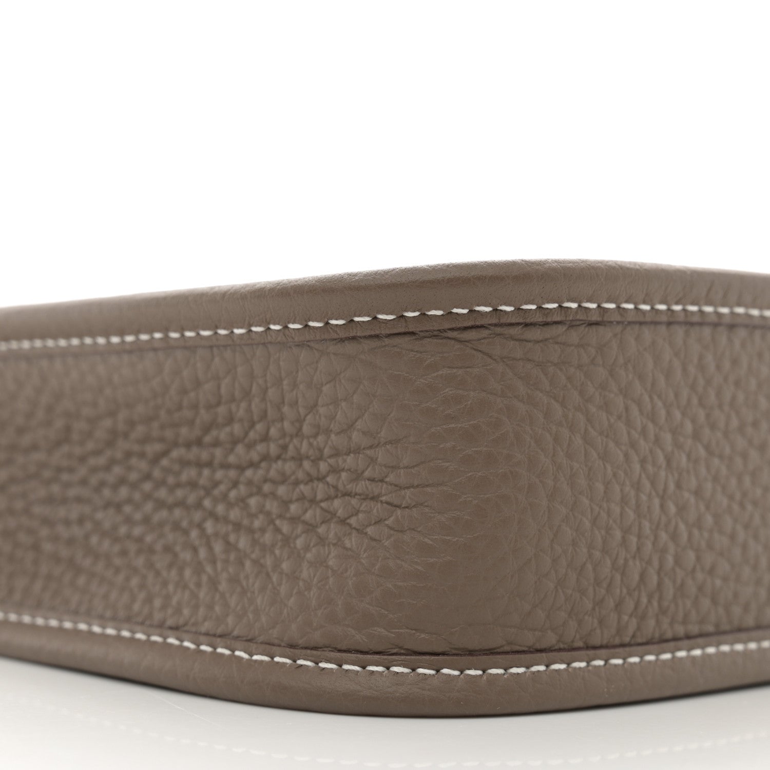 Hermes Taurillon Clemence Amazone Evelyne TPM Etoupe Bleu Indigo 9 of 11