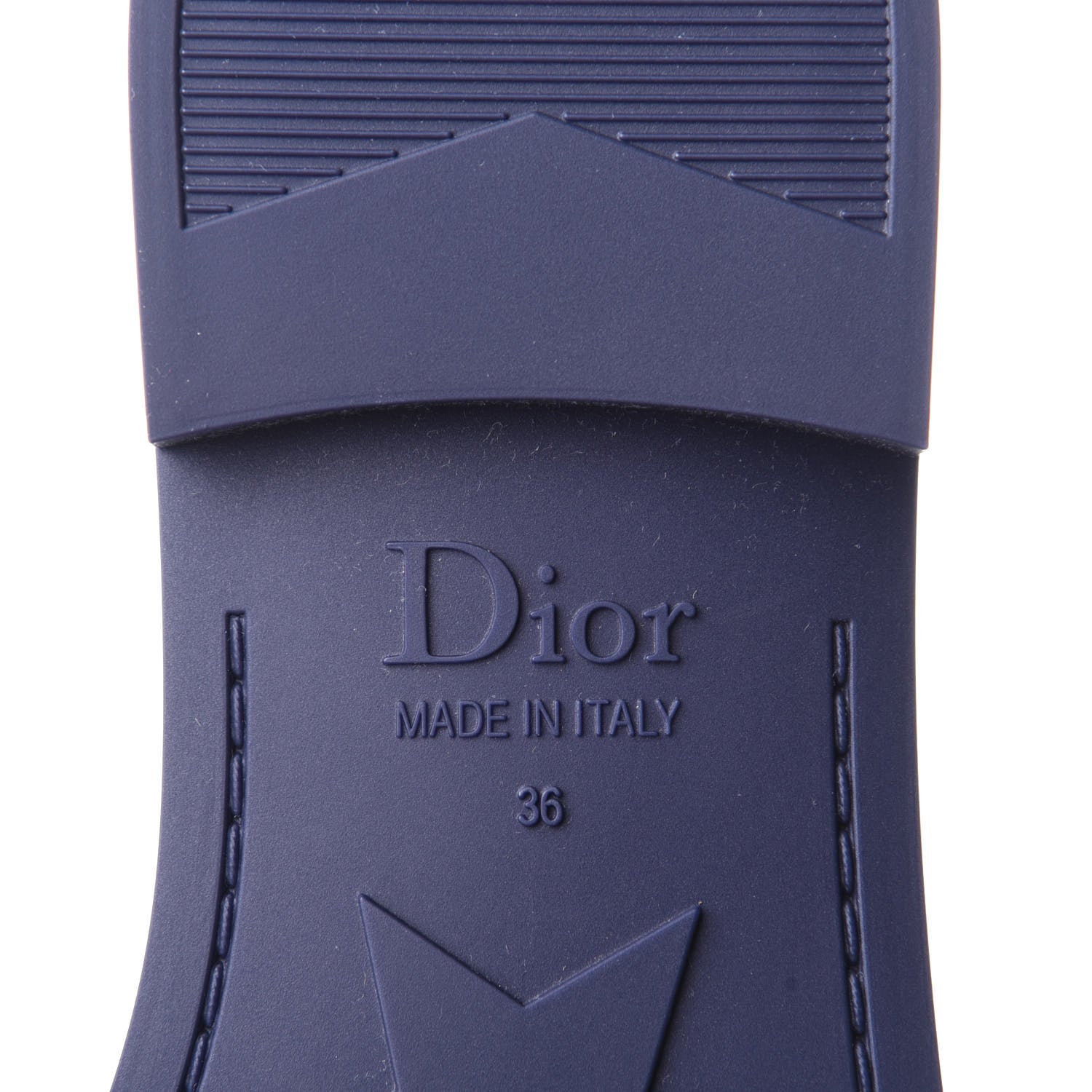 Christian Dior Technical Stretch Fabric Camouflage Dio(r)evolution Slide Sandals 36 Deep Blue 8 of 11