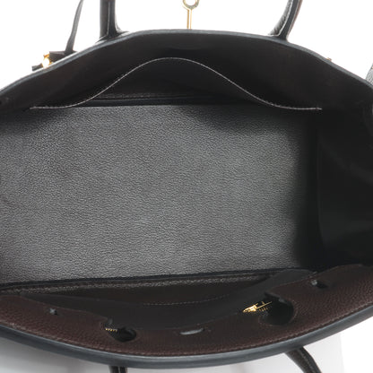 Hermes Togo Birkin 25 Chocolate 6 of 9