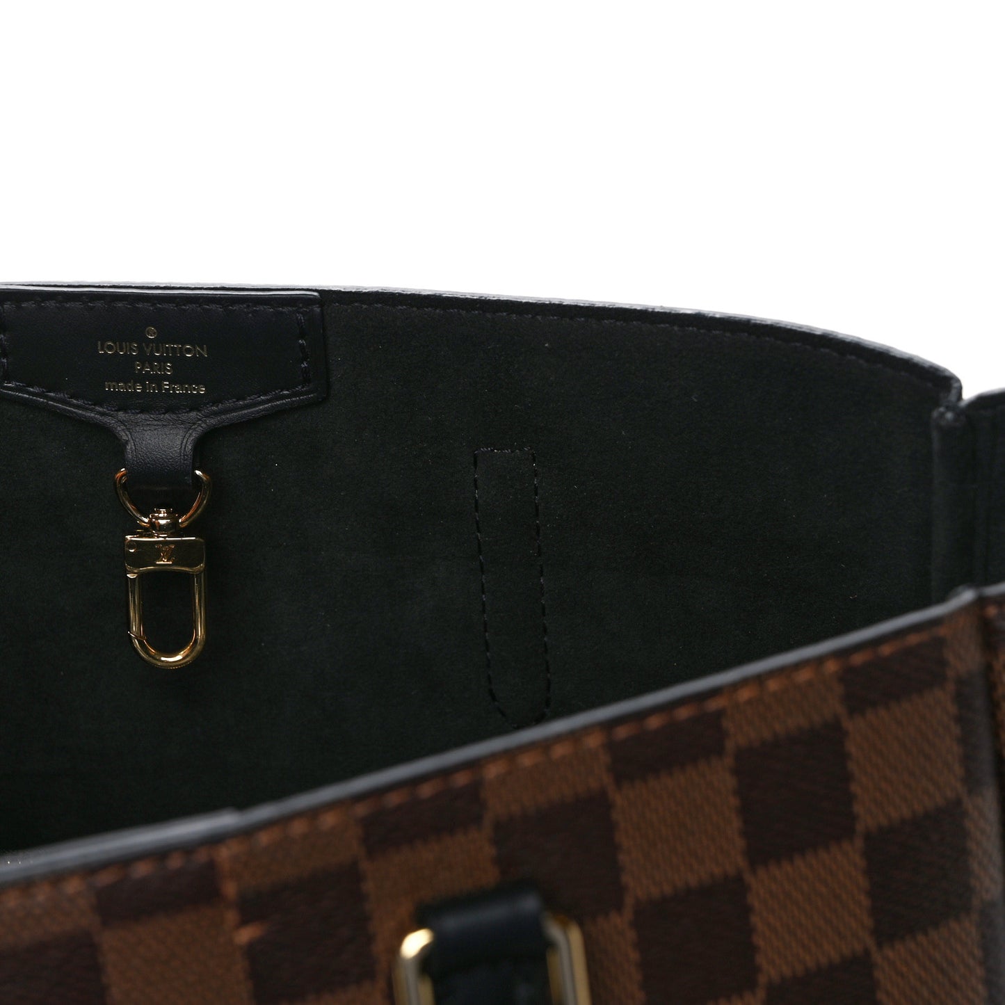 Damier Ebene Belmont MM Black