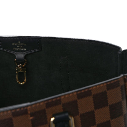 Louis Vuitton Damier Ebene Belmont MM Black 13 of 14