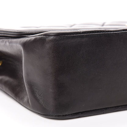 Chanel Lambskin Quilted Medium Single Flap Black 6 of 14