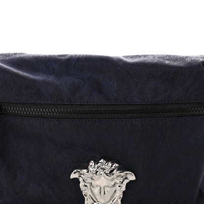 Versace Jacquard Barocco Medusa Belt Bag Blue 7 of 9
